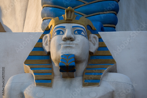 Canvas Print Gesicht eines Paharao oder einer Sphinx