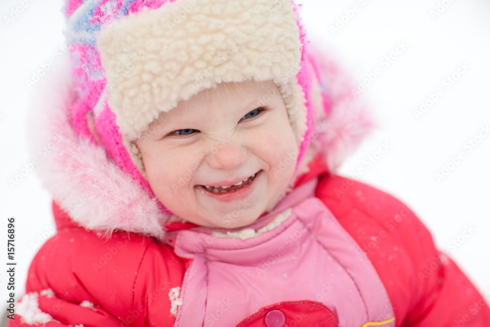 child in winter child in winter