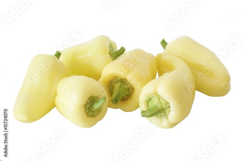 Spitzer Paprika weiß