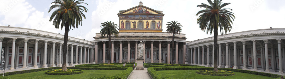 Obraz premium Rome - san paolo fouri le mura