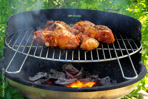 Grillen Hähnchen - grilling chicken 03