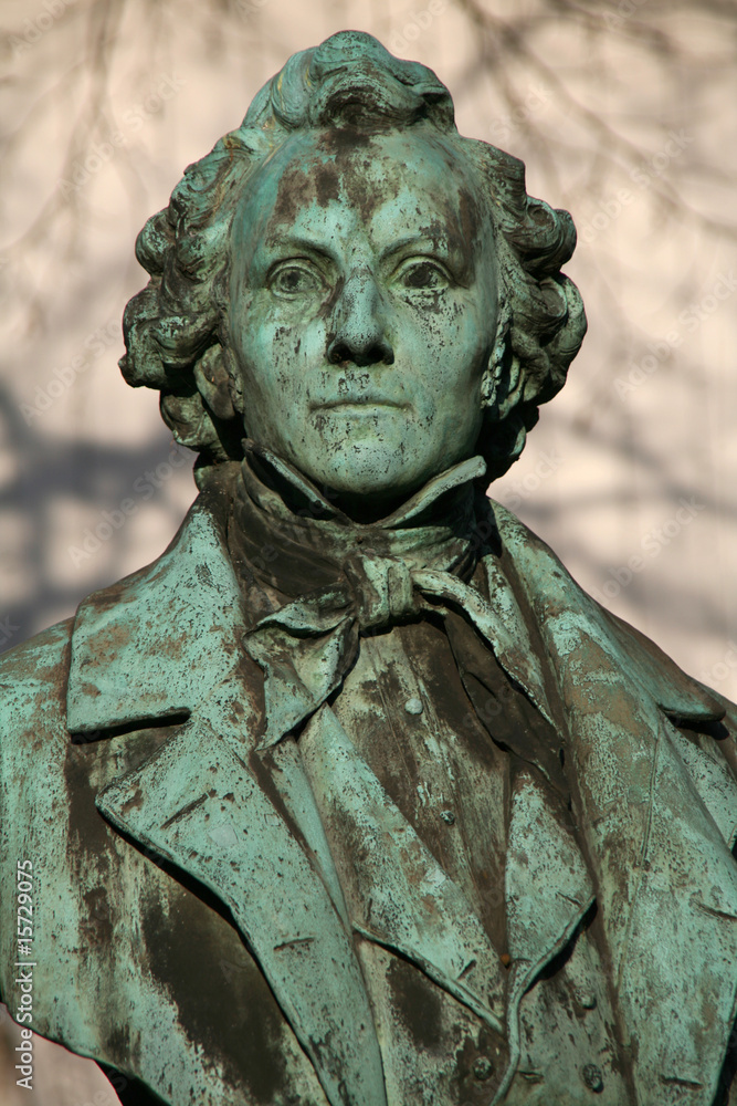 Fototapeta premium Lortzing-Büste