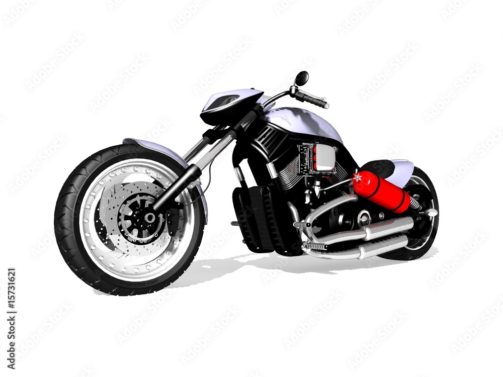 Fototapeta modern motorcycle