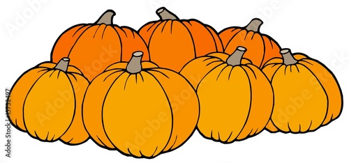 Pile of pumpkins