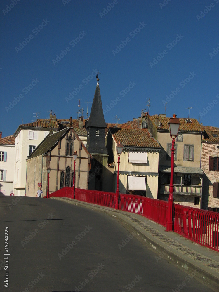 Obraz premium Villeneuve-sur-Lot, Quercy