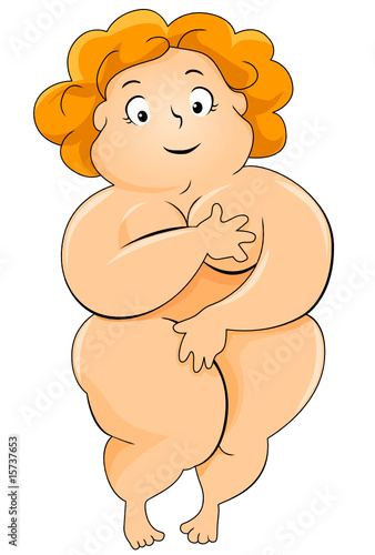 Nude Plump Woman