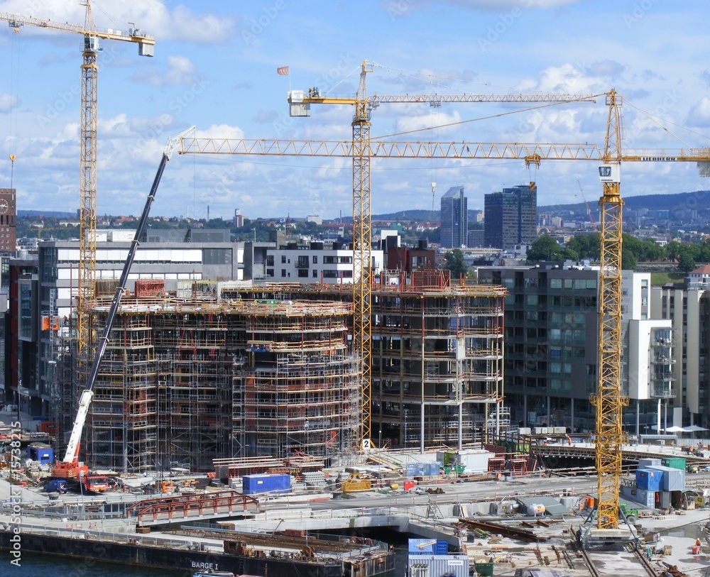 Naklejka premium Construction