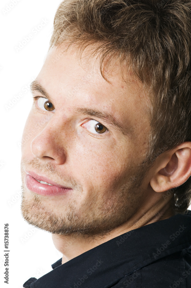 Fototapeta premium Portrait of a young man