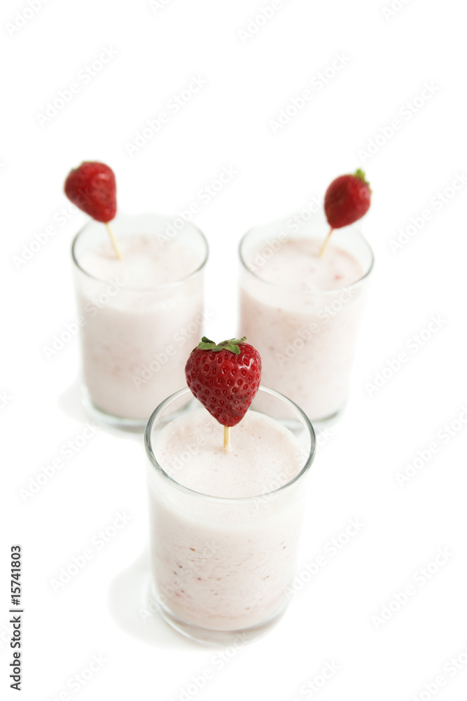 Strawberry smoothies Strawberry smoothies