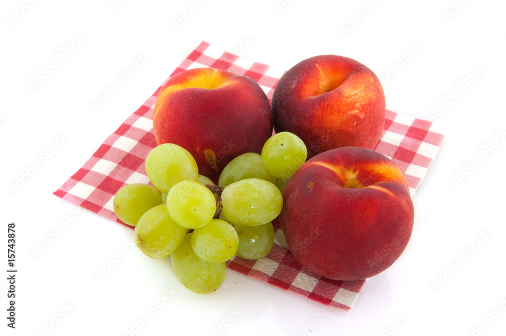 peaches and grapes peaches and grapes