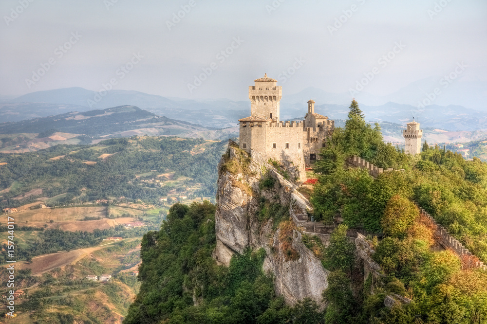 San Marino high tower