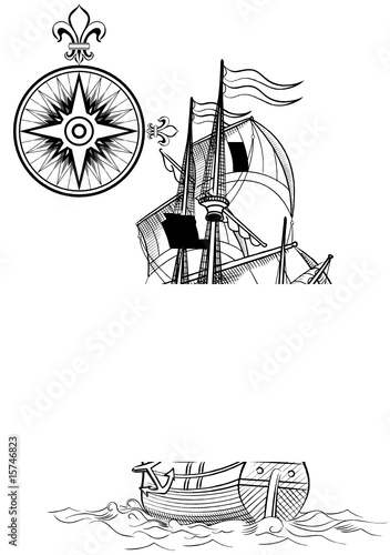 old sailing boat