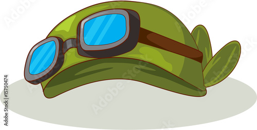 goggle and helmet