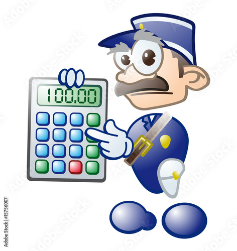 mascotte gendarme 007
