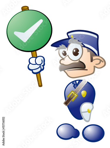 mascotte gendarme 011