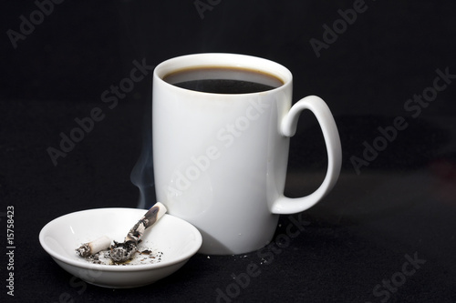 Coffee and Ashtray