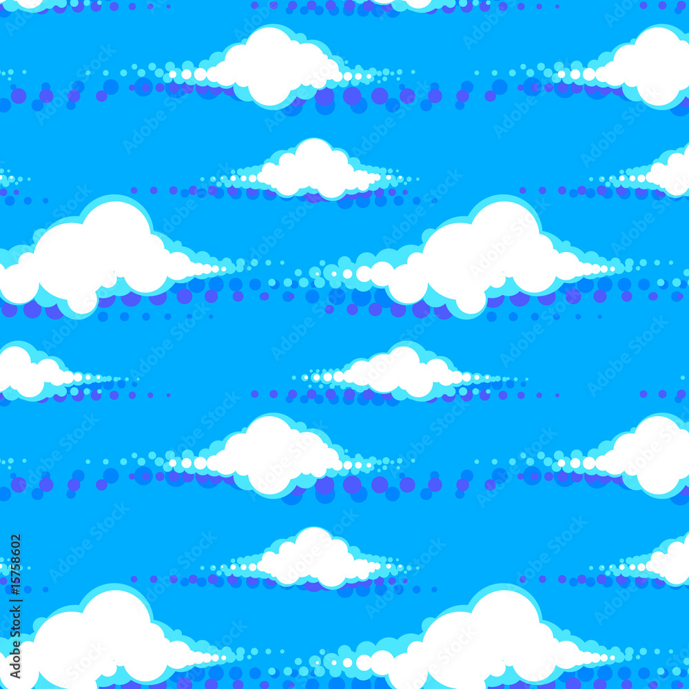 Fototapeta premium sky seamless