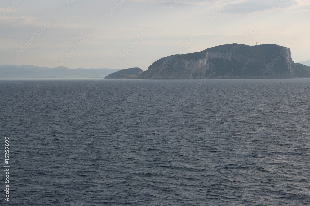 Insel Figarolo, Sardinien, Meer