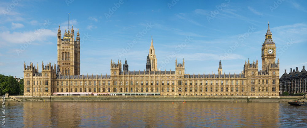 Naklejka premium Houses of Parliament in London, England