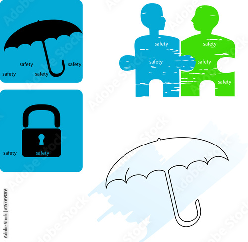 safety - icon set