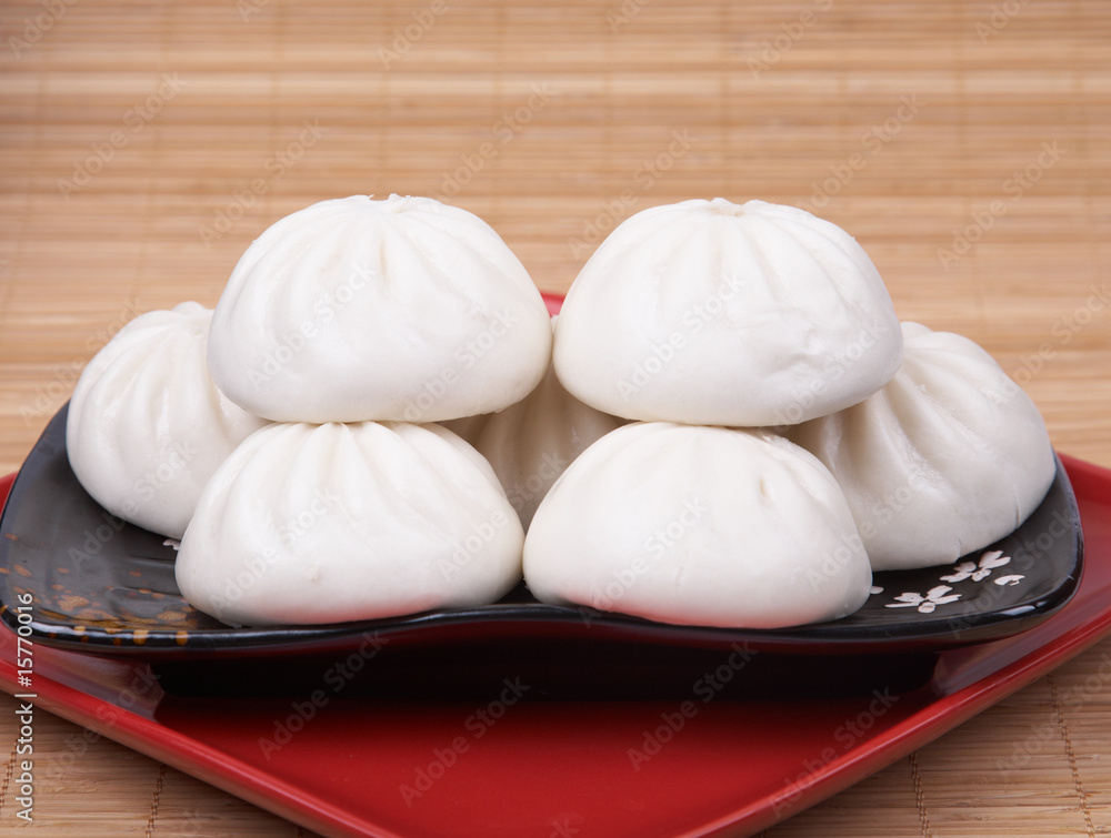 steamed pork buns steamed pork buns