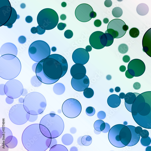 Beautiful abstract background of circles.