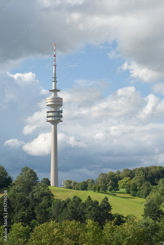 Naklejka premium Transmission Tower