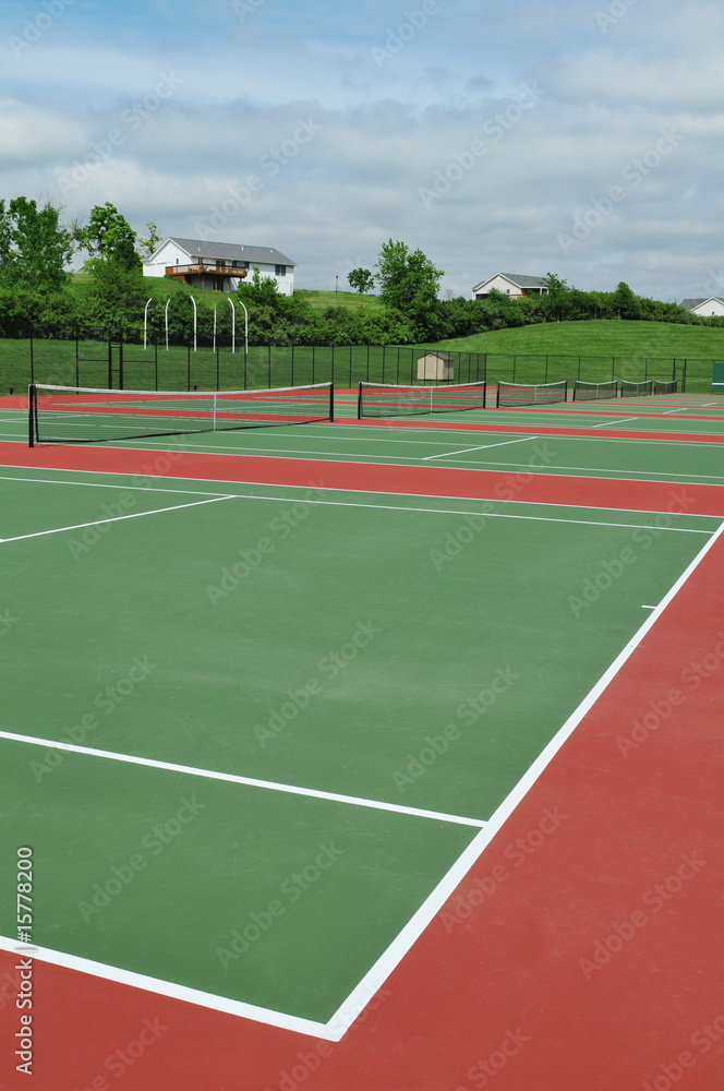 Fototapeta premium Tennis courts