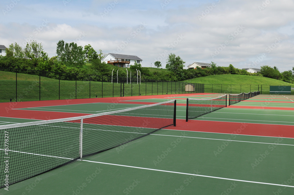 Fototapeta premium Tennis courts
