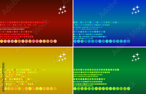 Abstract vector colorful ba...