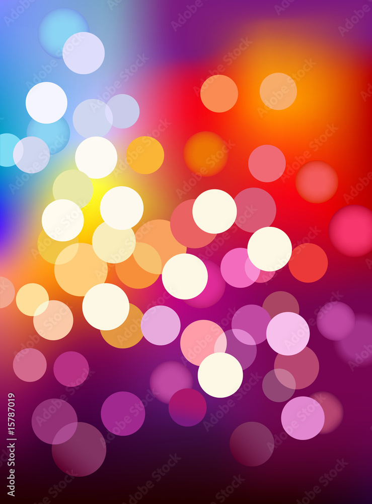 Multi color defocus light background Multi color defocus light background
