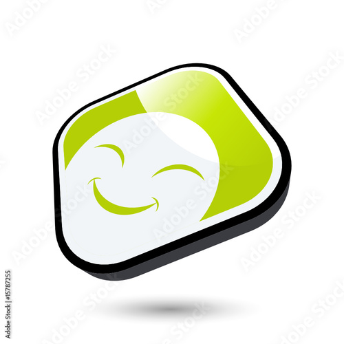 freude gesicht lachen logo