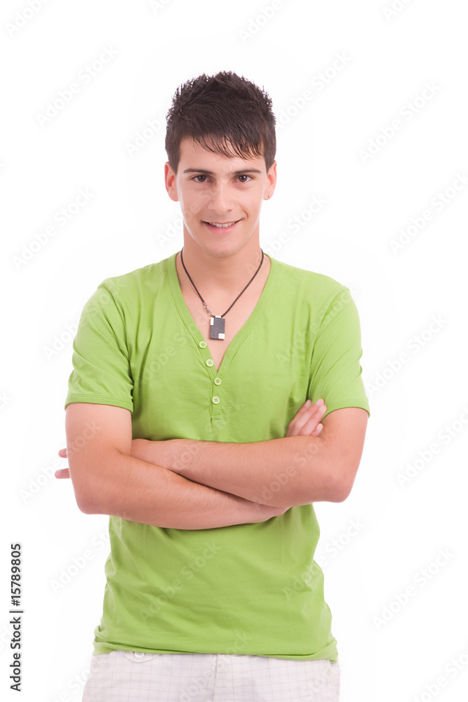 Young man posing Young man posing