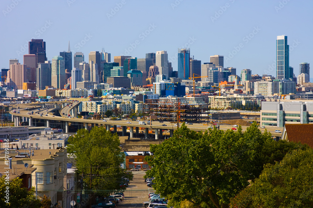 Obraz premium San Francisco skyline