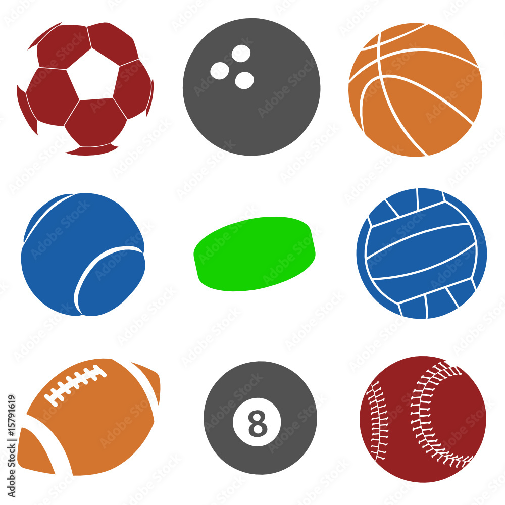 Fototapeta premium sport balls