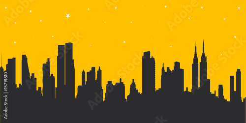 american cityscape