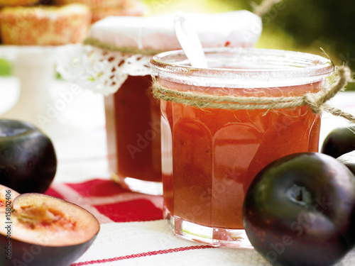 Obraz w ramie Plum jam