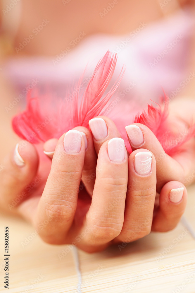 Naklejka premium as a feather
