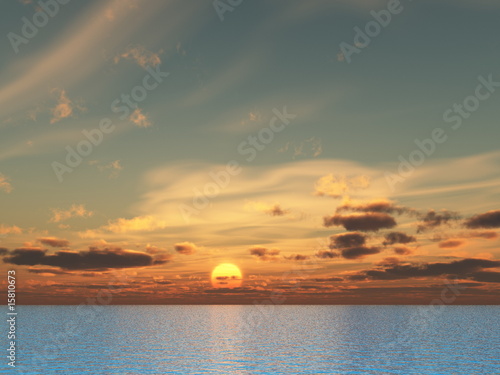 Fototapeta Naklejka Na Ścianę i Meble -  sunset