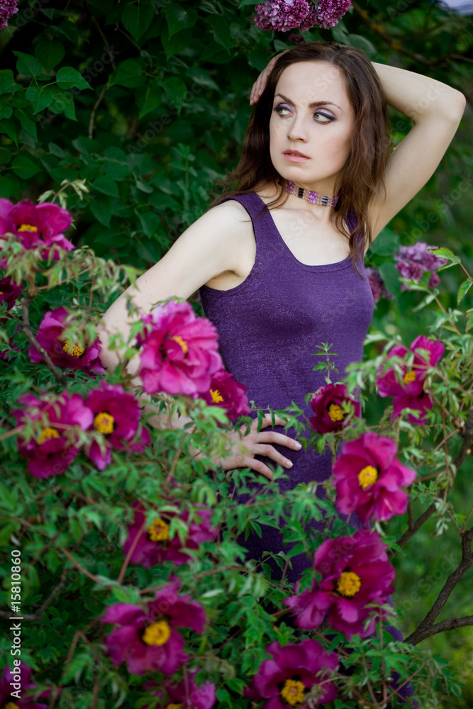 tender girl in the garden with pi-meson tender girl in the garden with pi-meson