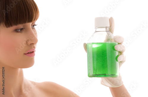 green liquid