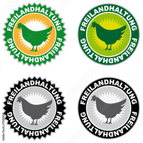 freilandhaltung button