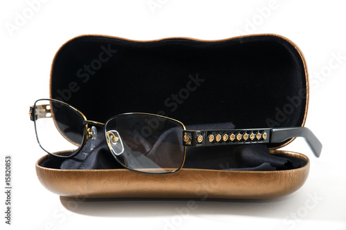 Glasses and case