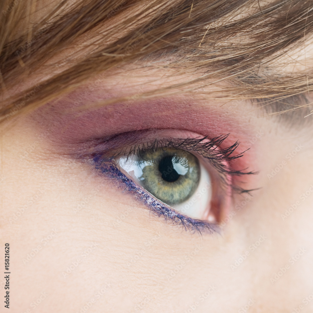 Obraz premium pink makeup