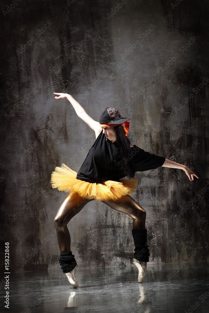 Naklejka premium the dancer