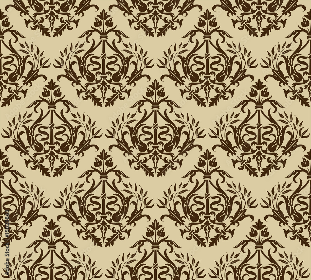 Flower seamless pattern Flower seamless pattern