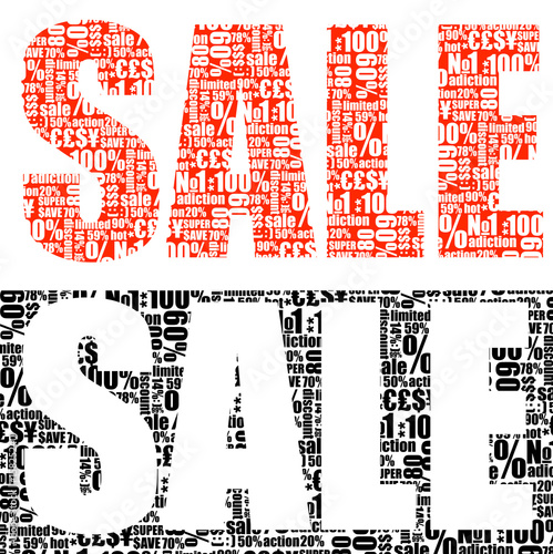 S A L E outlay printing