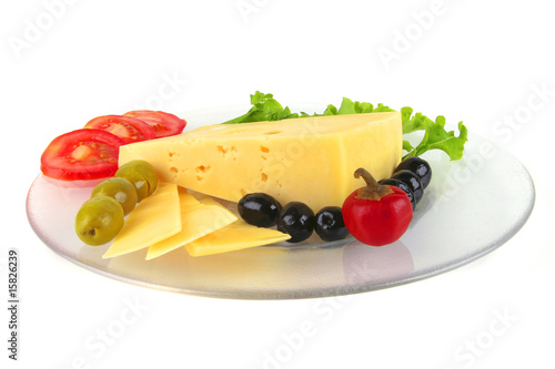 yellow cheese served on dish