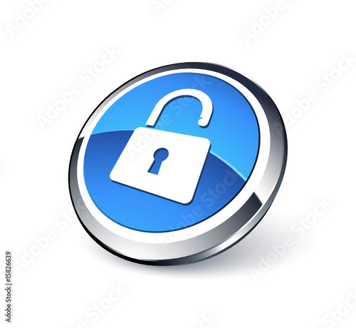 icône cadenas ouvert