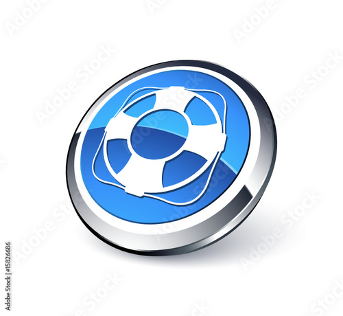 icône bouée de sauvetage / assistance